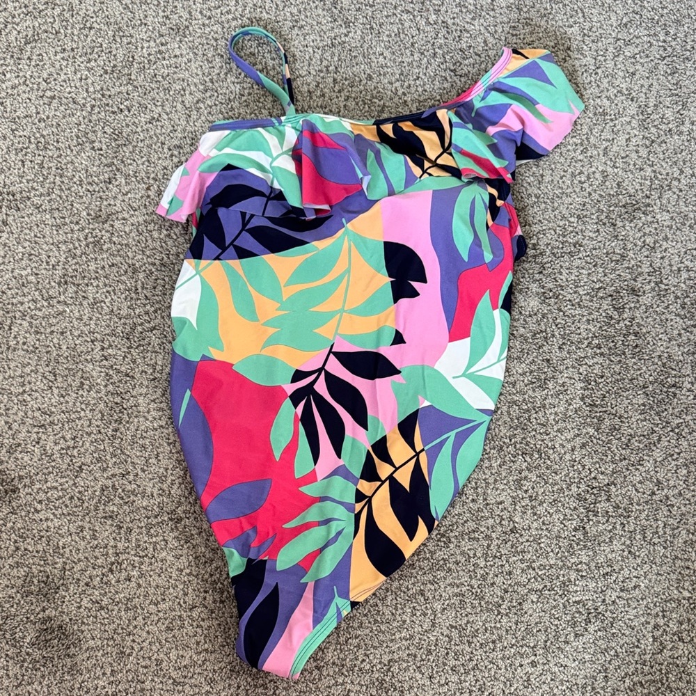 Colorful Maternity One Piece Swimsuit